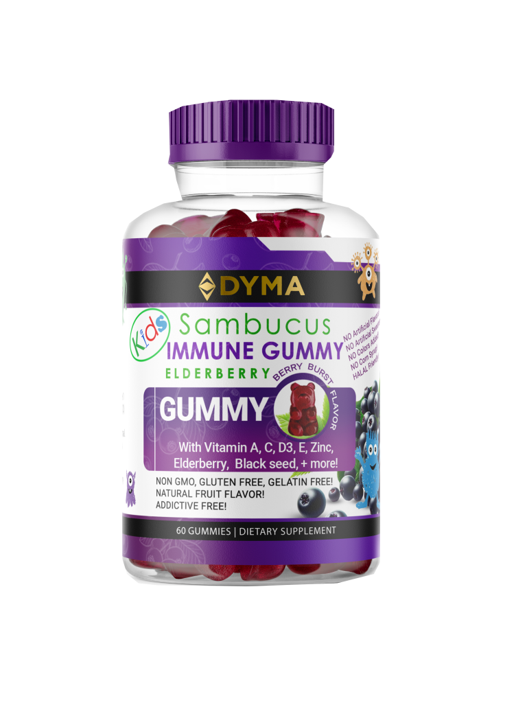 Elderberry Gummies: Science-Backed Immune Support with DYMA®’s Delicious Formula